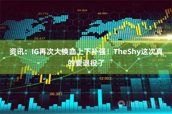 资讯：IG再次大换血上下补强！TheShy这次真的要退役了